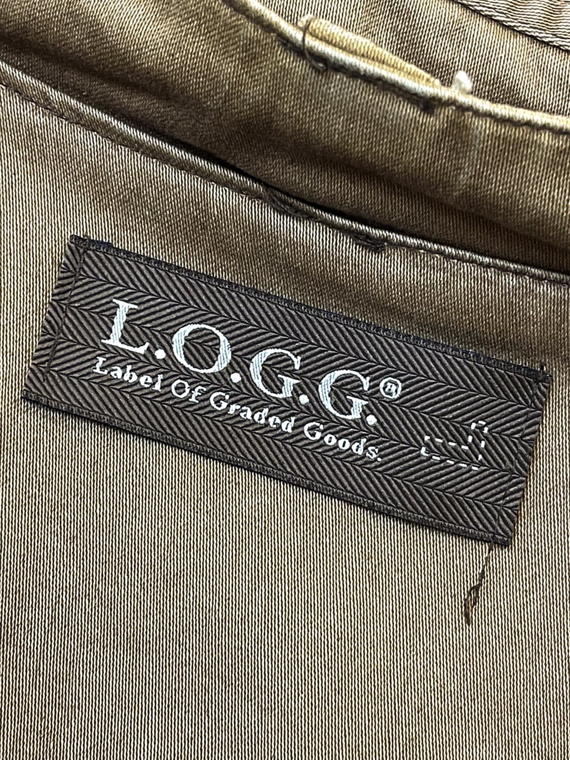 L.O.G.G 와투케 투포켓 바이커 집업 자켓 상품이미지5