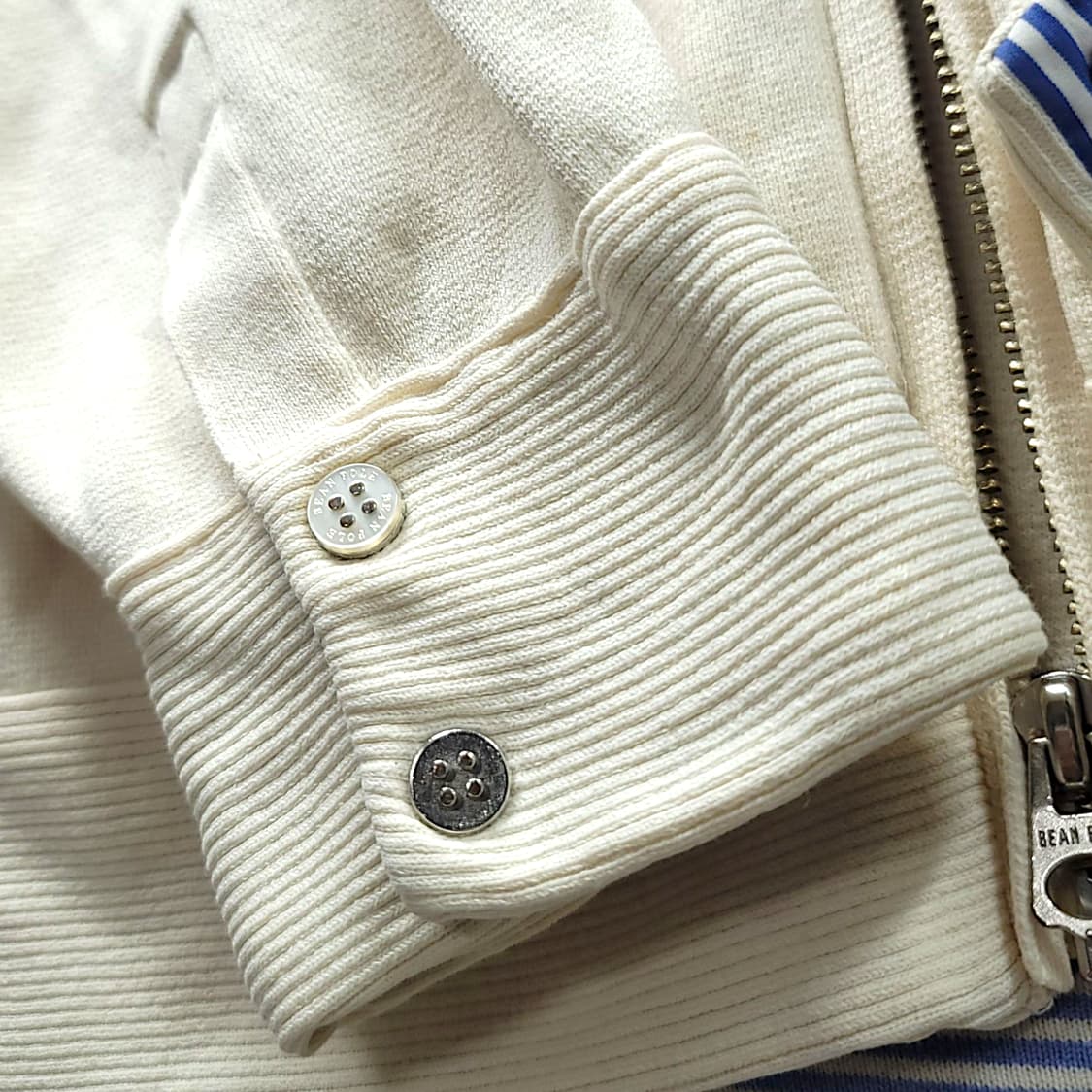 [105] 빈폴 아이보리 풀집업 가디건 상품이미지10