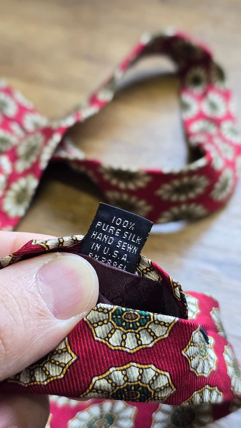 버버리 빈티지 넥타이 상품이미지4