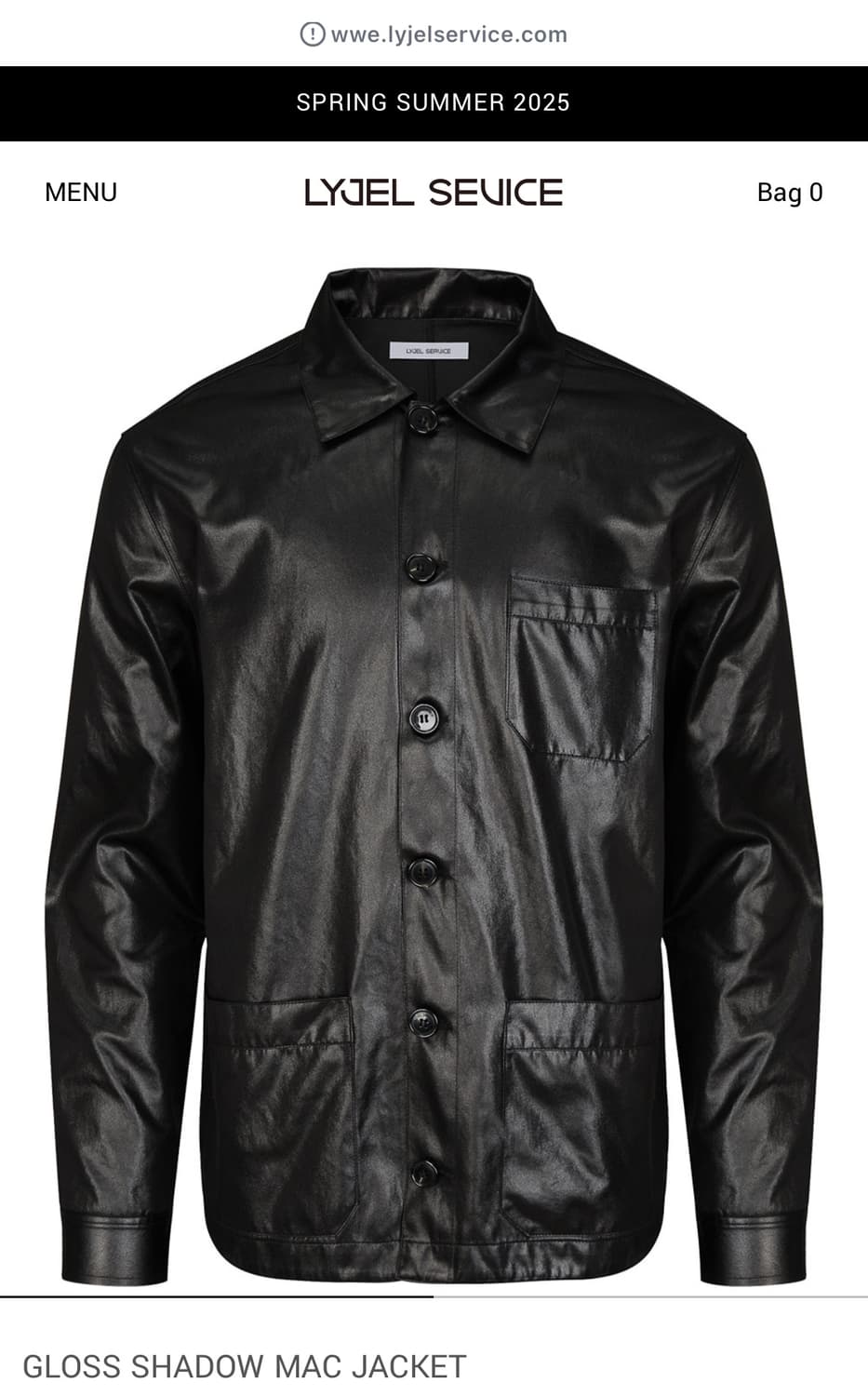 구매글 lyjelservice GLOSS SHADOW MAC JACKET 상품이미지1