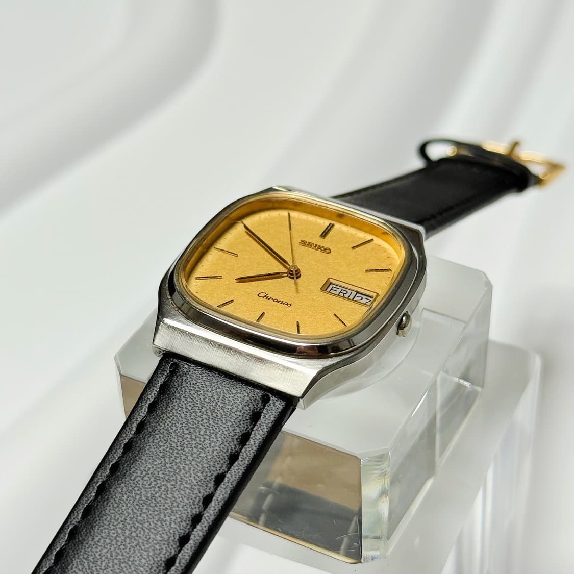 90s00s 빈티지 세이코 스피릿 텍스처 데이데이트 워치 상품이미지6