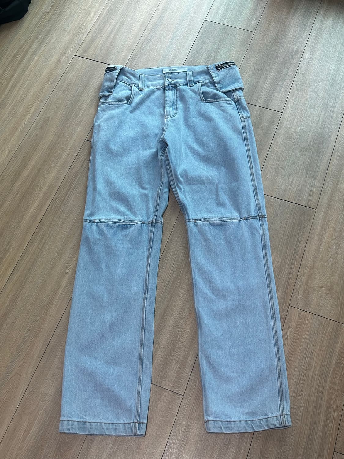 L) 플라스틱 프로덕트 MPA BAG PANTS 스틸 블루 상품이미지3