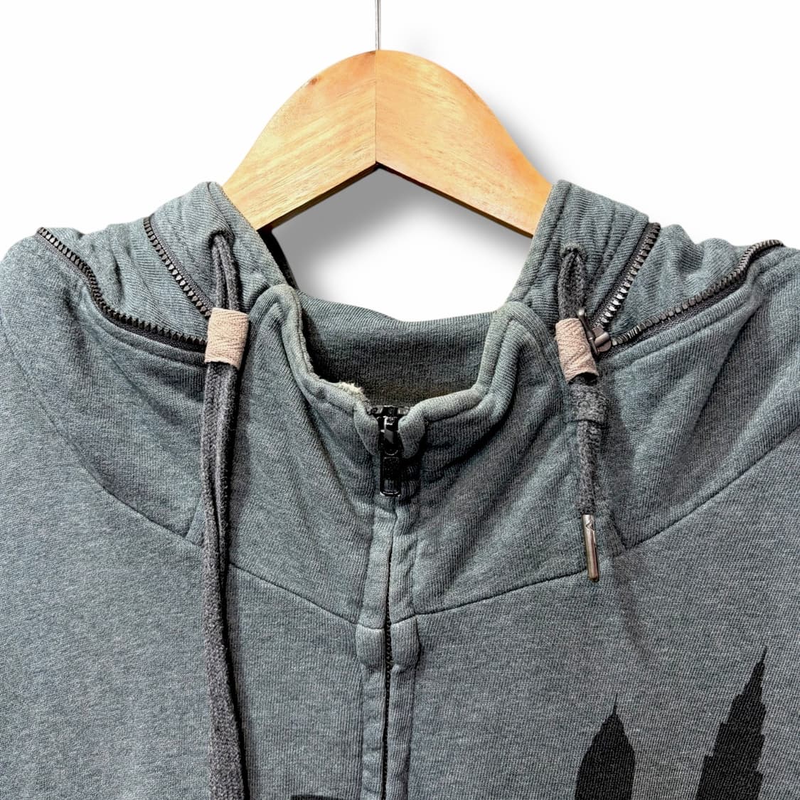 후부 컬렉션 시티 그래픽 후드 집업 (XL) 상품이미지3