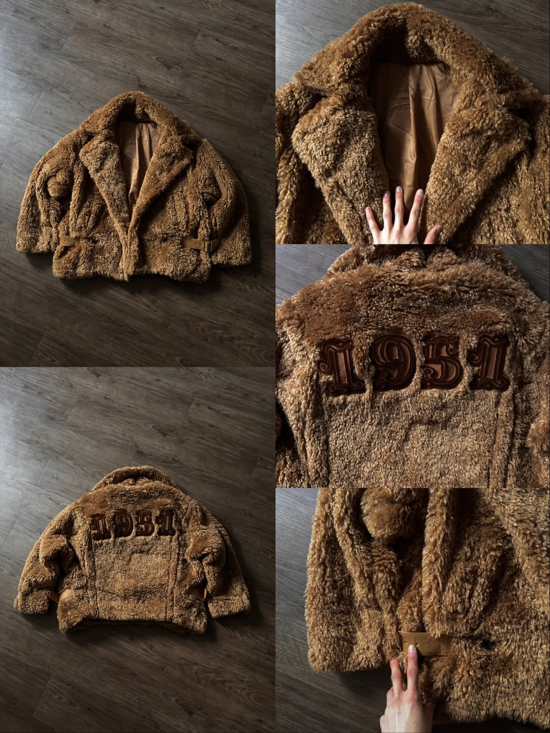 TT Studio 오버 사이즈 테디 플리스 자켓 상품이미지10