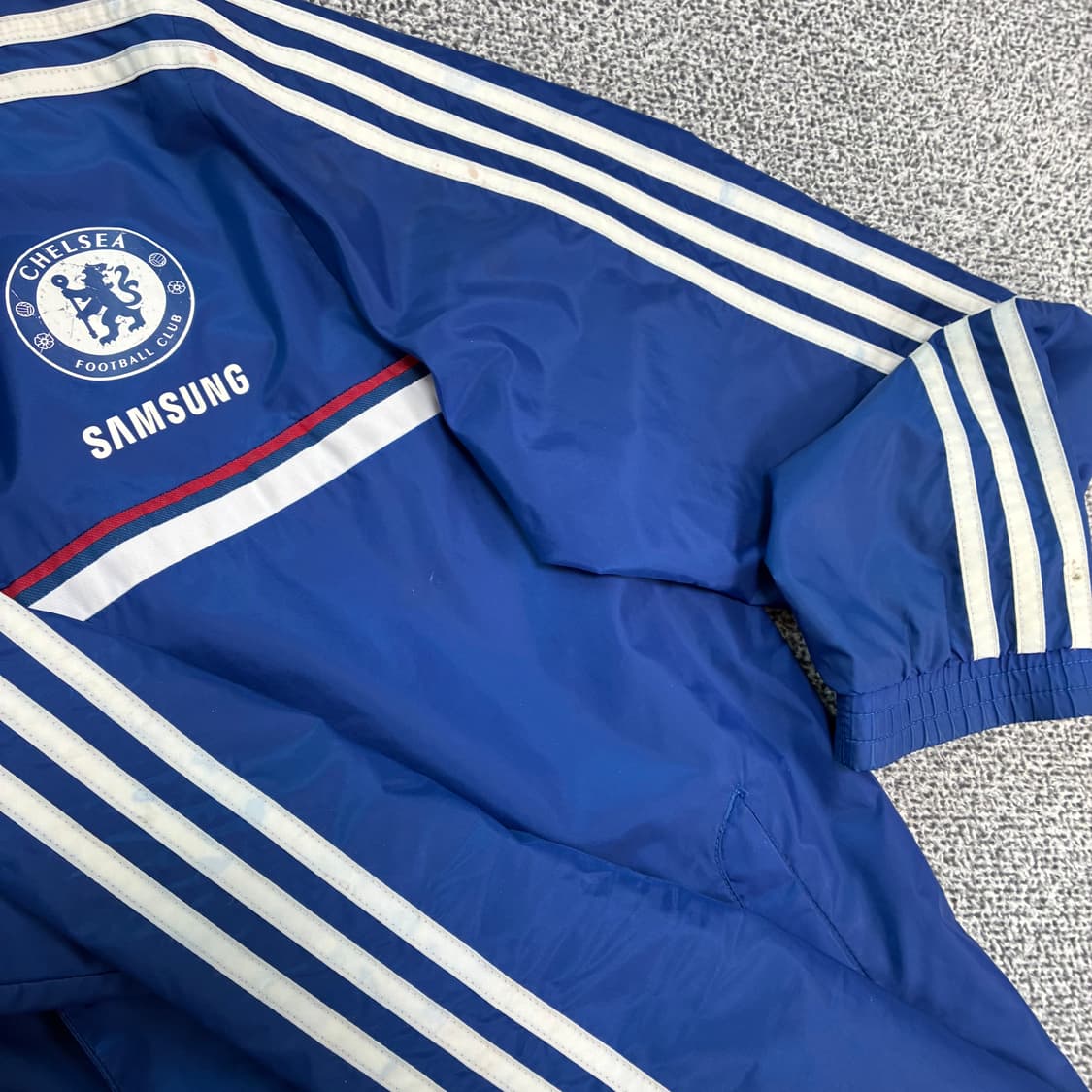 <아디다스 x 첼시 삼성 백 로고 바람막이> No.1460 상품이미지10