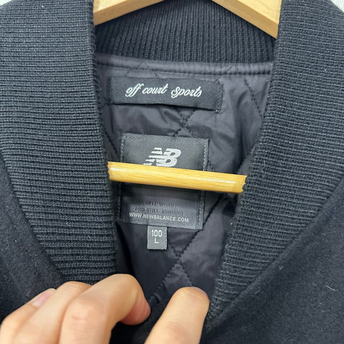 뉴발란스 바시티 자켓 상품이미지3