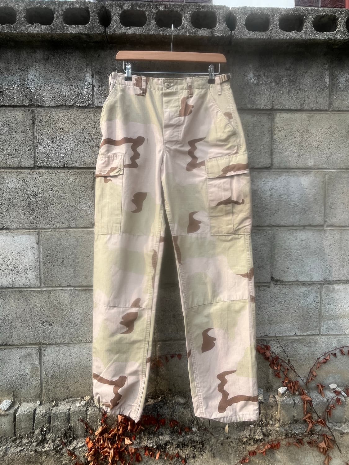 빈티지 미군 오리지널 데저트 카모 바지 S 상품이미지1