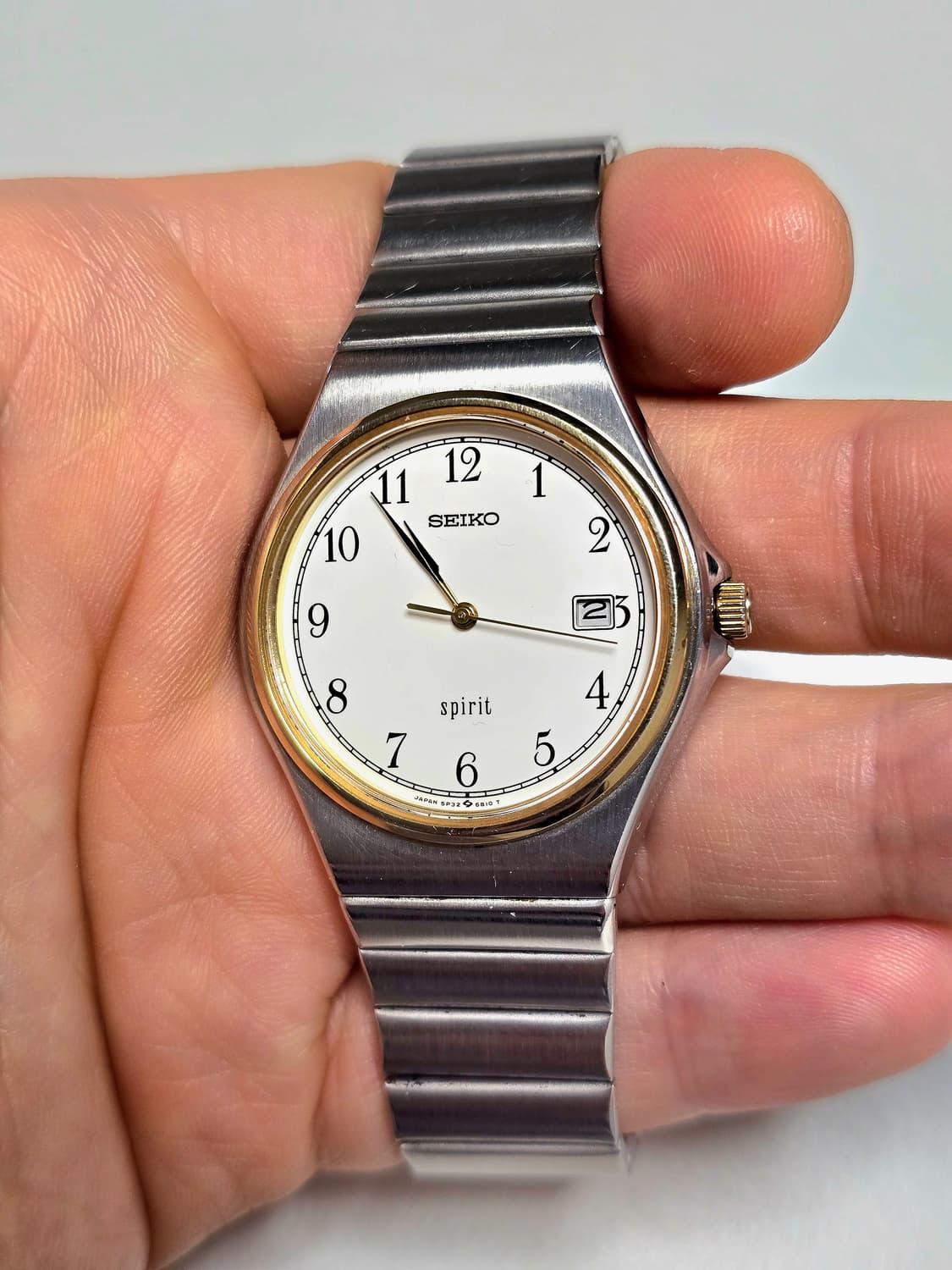 세이코 90's 스피릿 5P32-6B30 바이컬러 아라빅 다이얼 상품이미지1