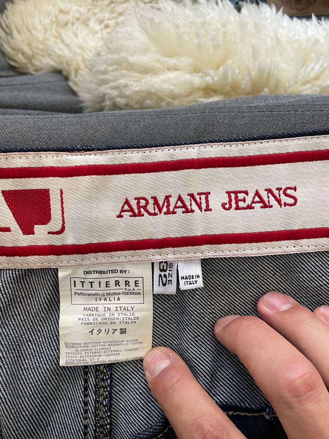 AJ Armani Jeans 아르마니 진스 데님 팬츠 상품이미지2