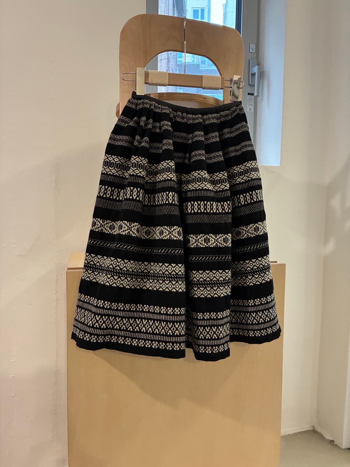 꼼데가르송 울 스커트 상품이미지4