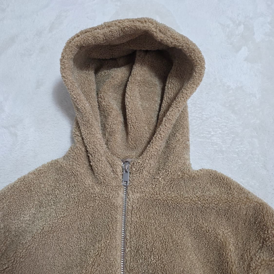 (S)여성 H&M 뽀글이 후드 점퍼 상품이미지2