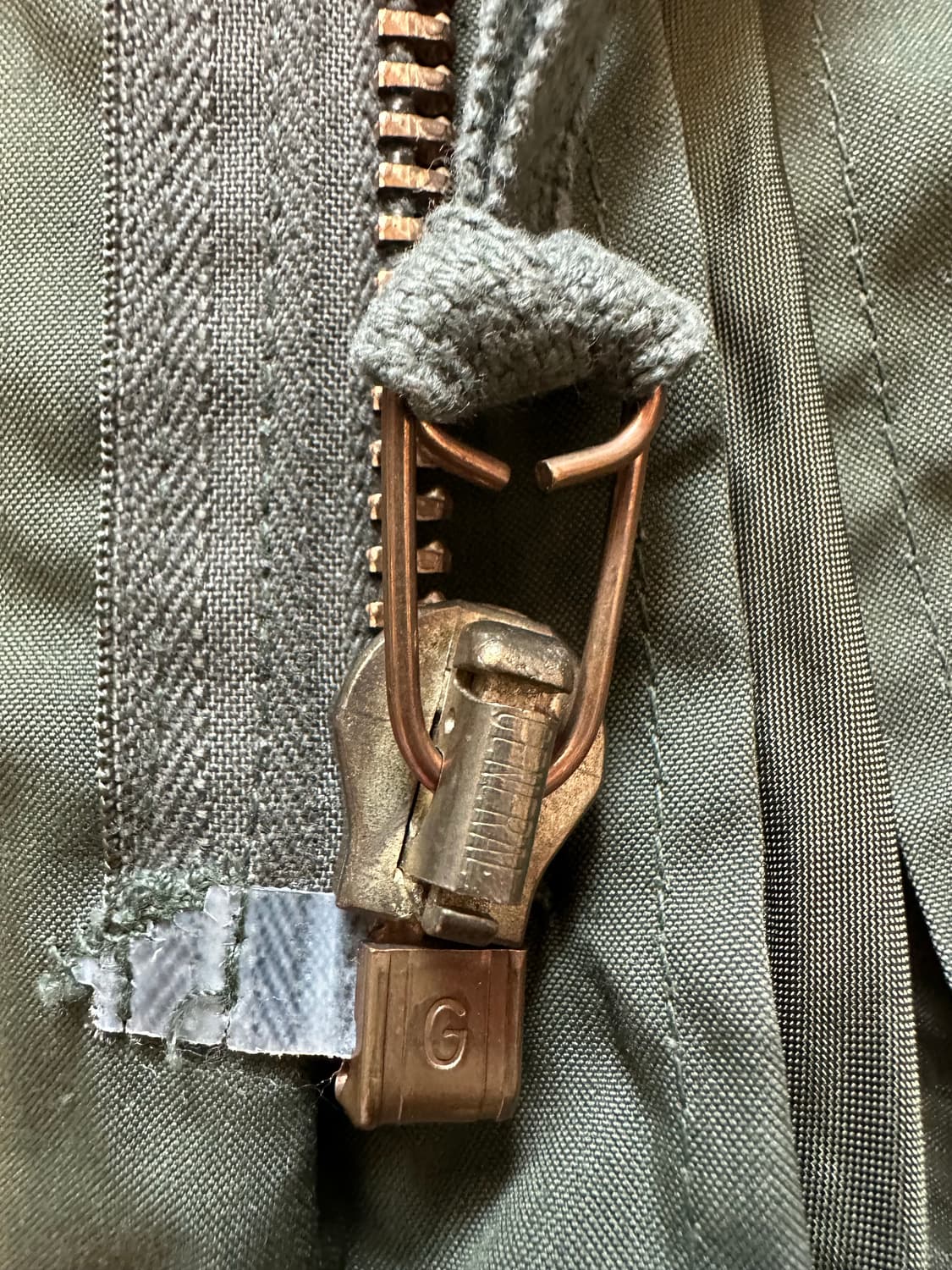 미군 오리지널 피쉬테일 xs 사이즈 A급 상품이미지4