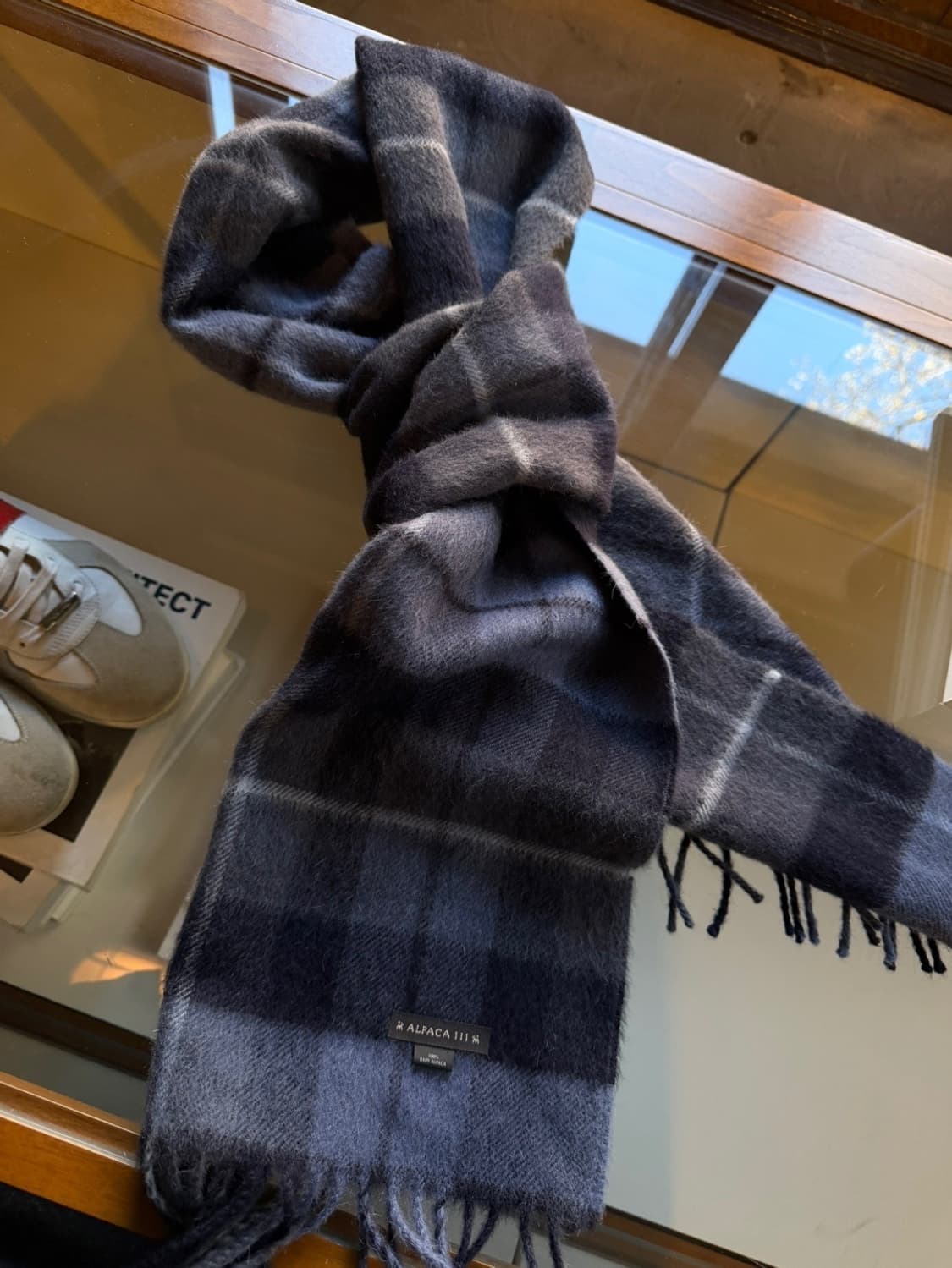 alpaca111 베이비 알파카 머플러 상품이미지1