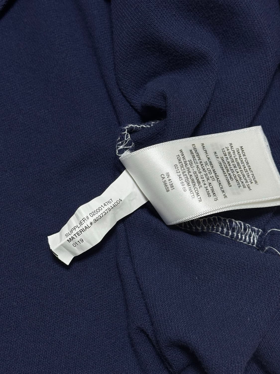 폴로 랄프로렌 빅포니 네이비 반팔 상품이미지5