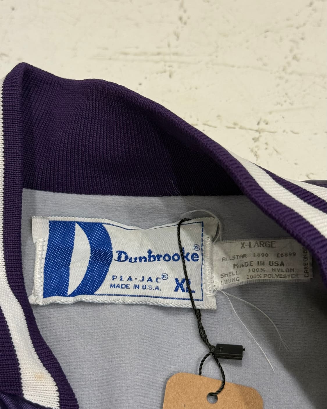 Donbrooke 80s USA 퍼플 바시티 자켓 상품이미지5
