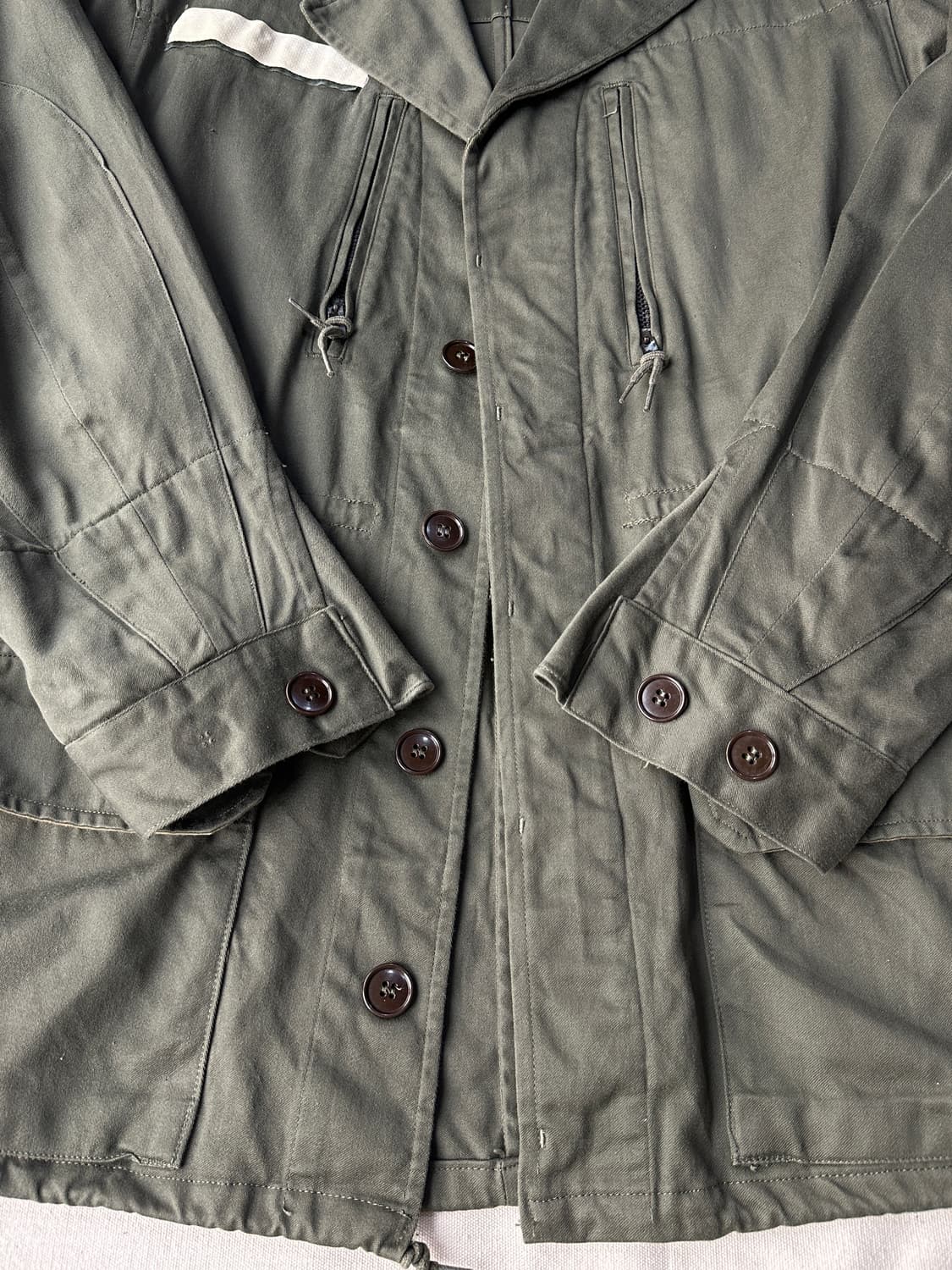 프랑스군 M64 야상 필드자켓 1968년 초기형 상품이미지5