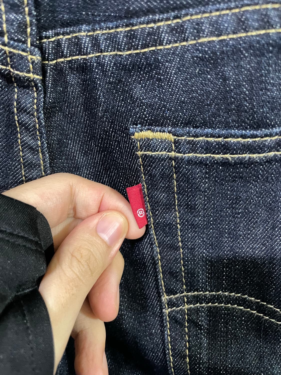 리바이스 559 생지데님 32x32 블랭크탭 R탭 상품이미지6