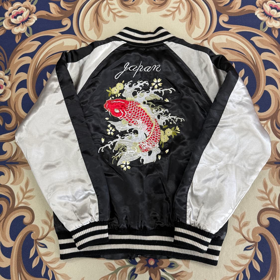(L)JPN 잉어자수 스카잔 자켓 상품이미지5