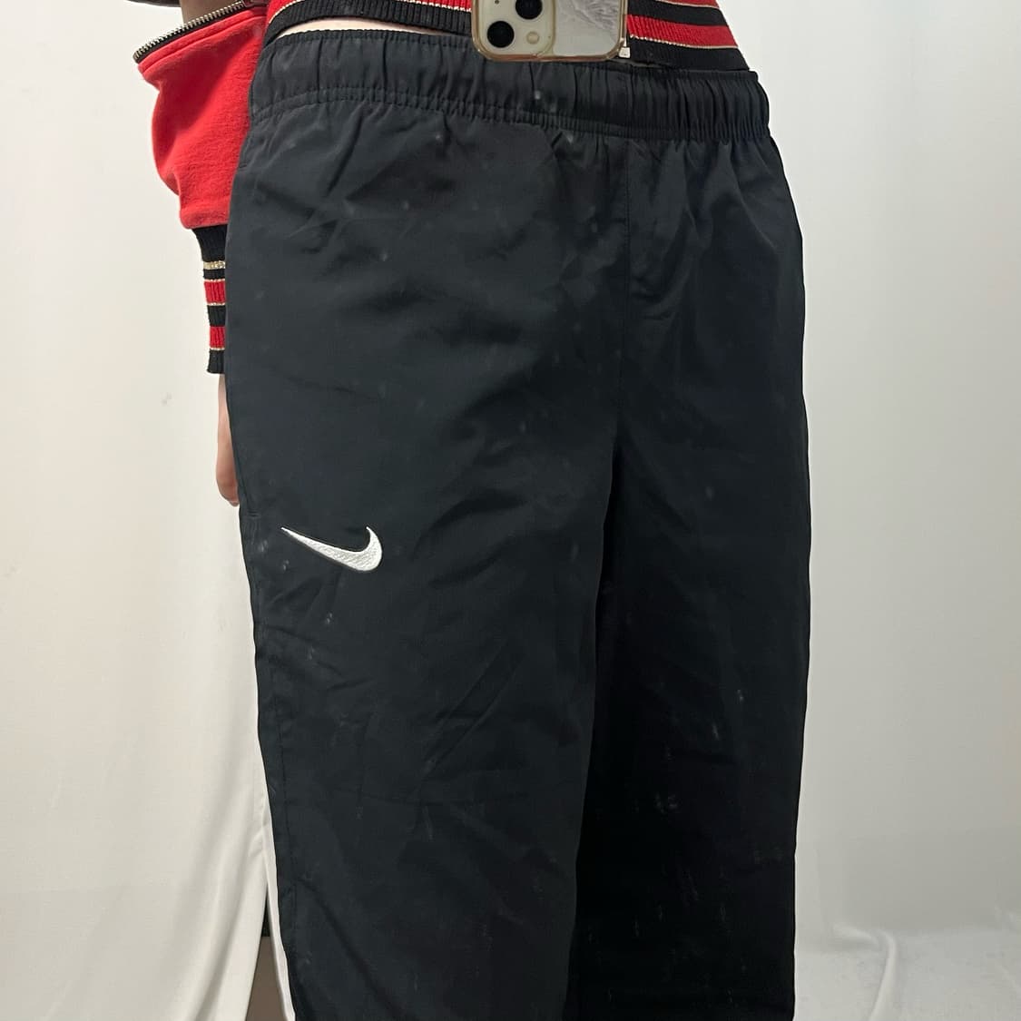 Nike black woven pants 상품이미지3
