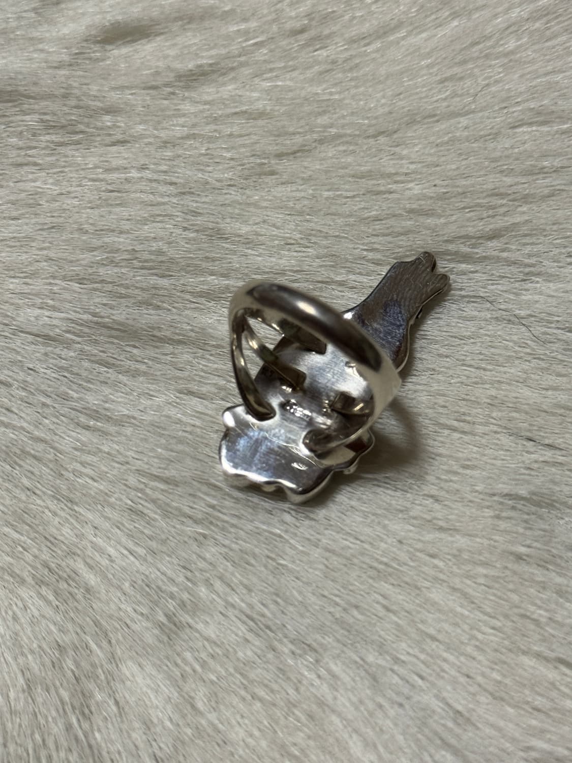 터키석 늑대 웨스턴 반지 925 실버 상품이미지4