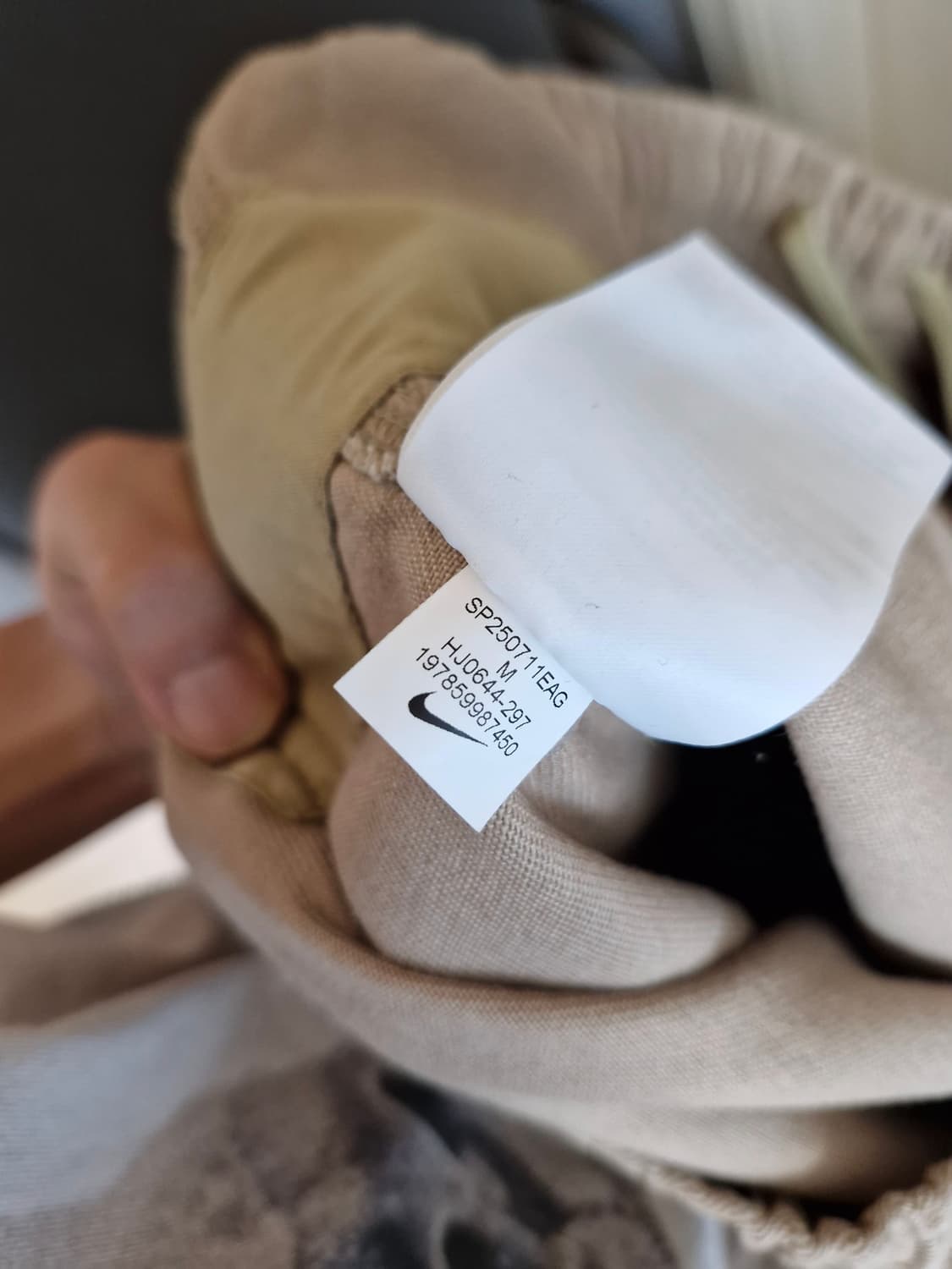 나이키 라이프 유틸리티 팬츠 베이지 M 상품이미지5