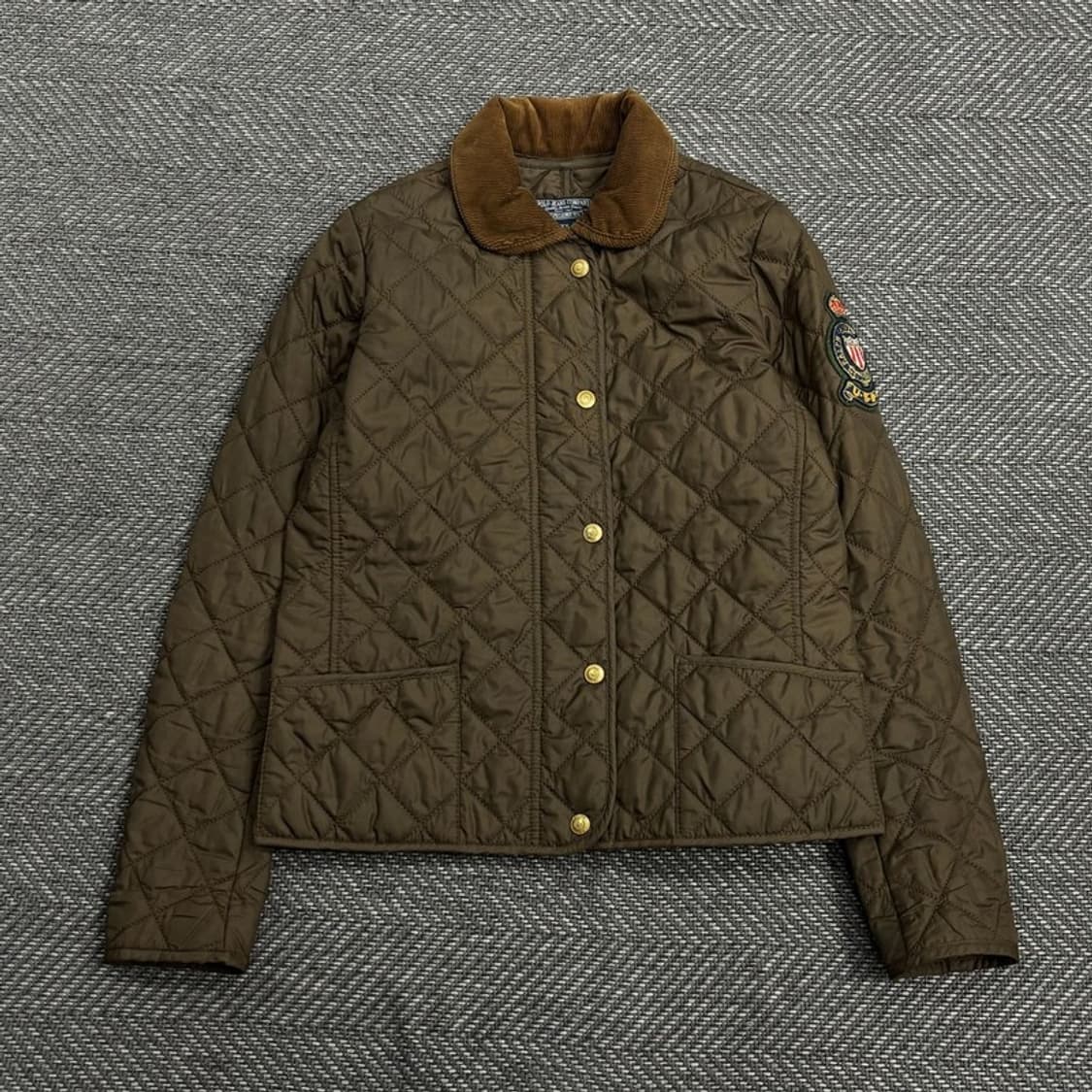 폴로 랄프로렌 숄더 패치 퀄팅 자켓 V0519 상품이미지1