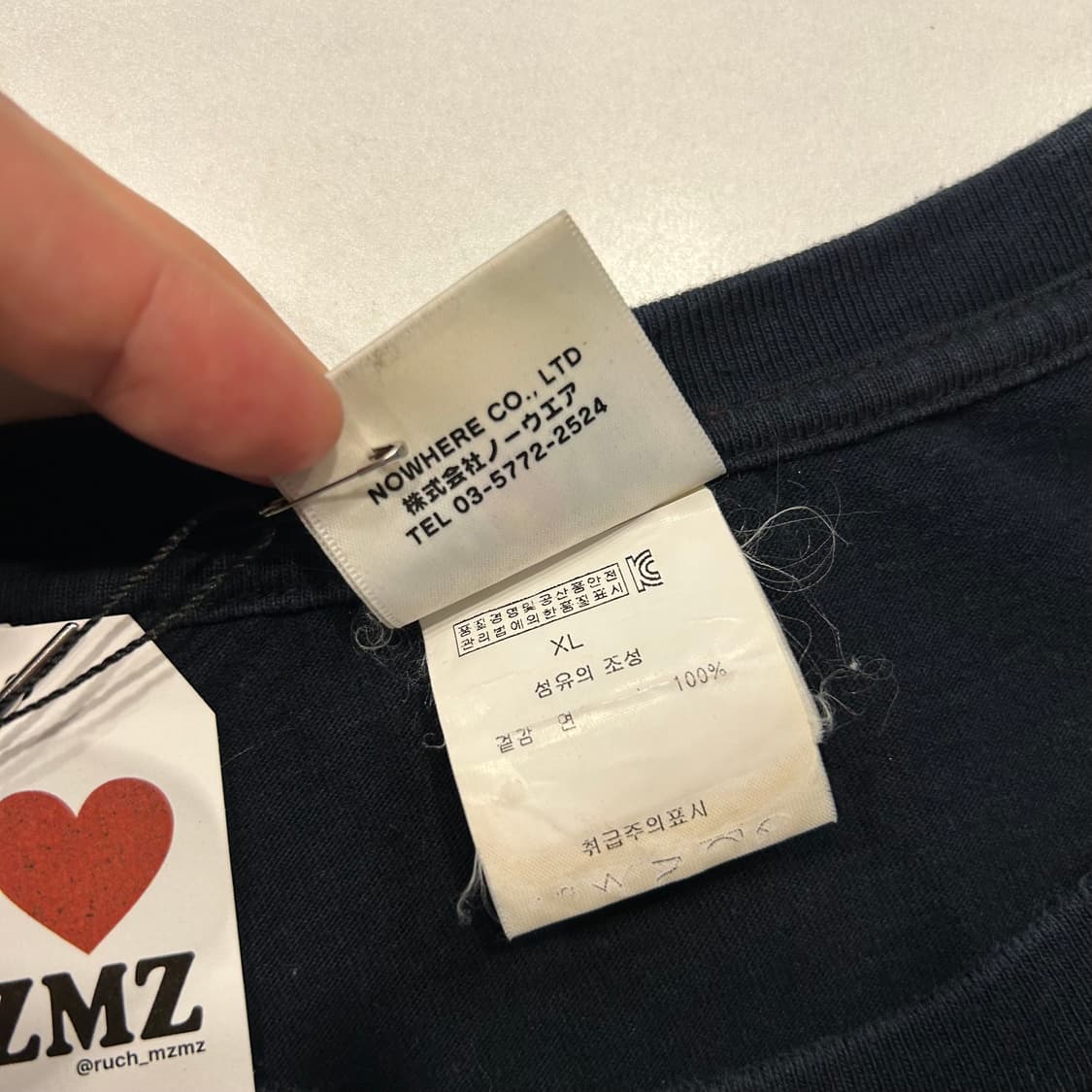 [XL] 17ss 베이프 vision 반팔 티셔츠 블랙 A435 상품이미지6