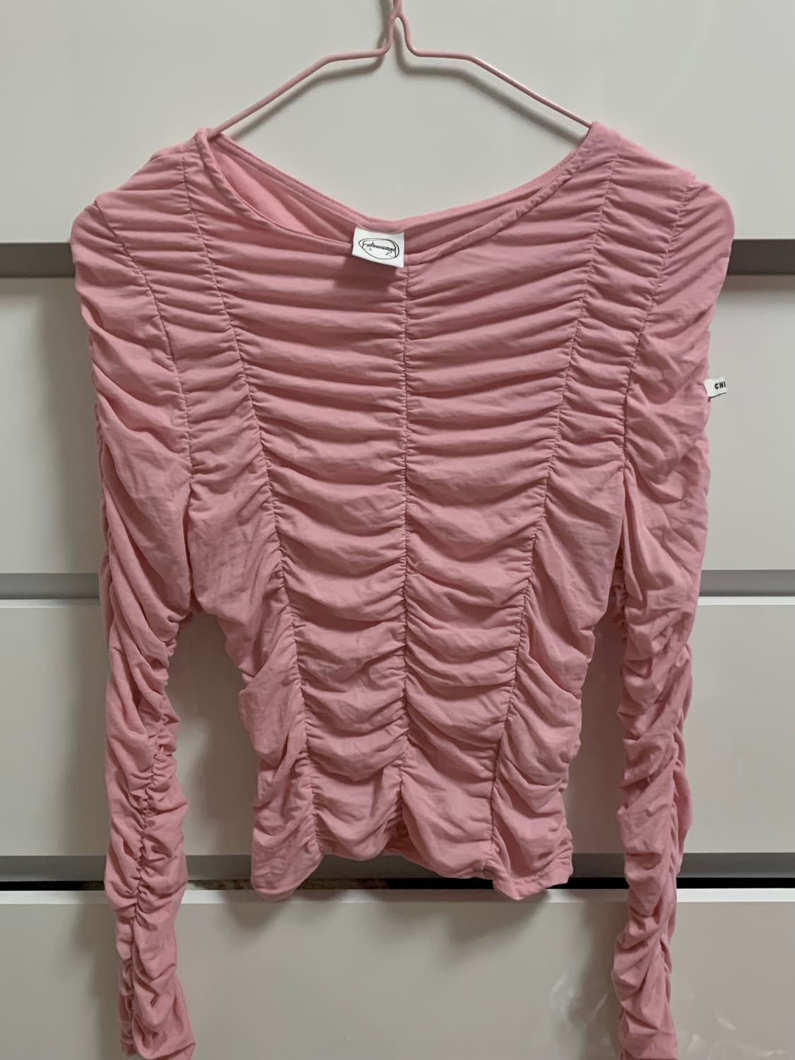 일본빈티지 셔링탑 쓰리타임즈베이비메탈클럽엔젤넘버555애즈온에이블리 상품이미지2