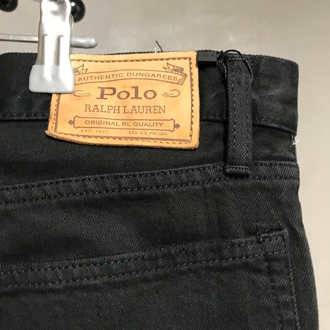 폴로 랄프로렌 코튼 팬츠 블랙 36/34 상품이미지5