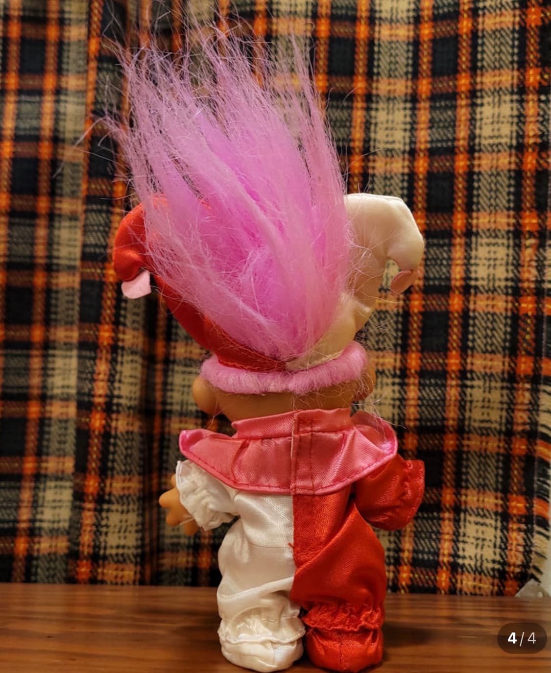 러스트롤 인형 광대옷과 모자만 판매 상품이미지2