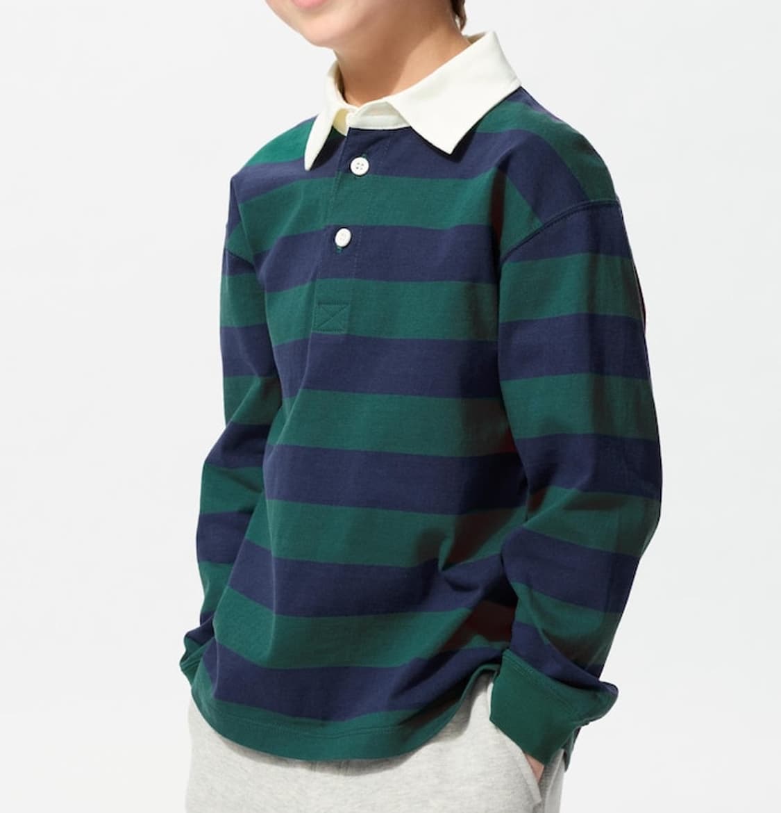 유니클로 KIDS 러거폴로셔츠 (160) 상품이미지1