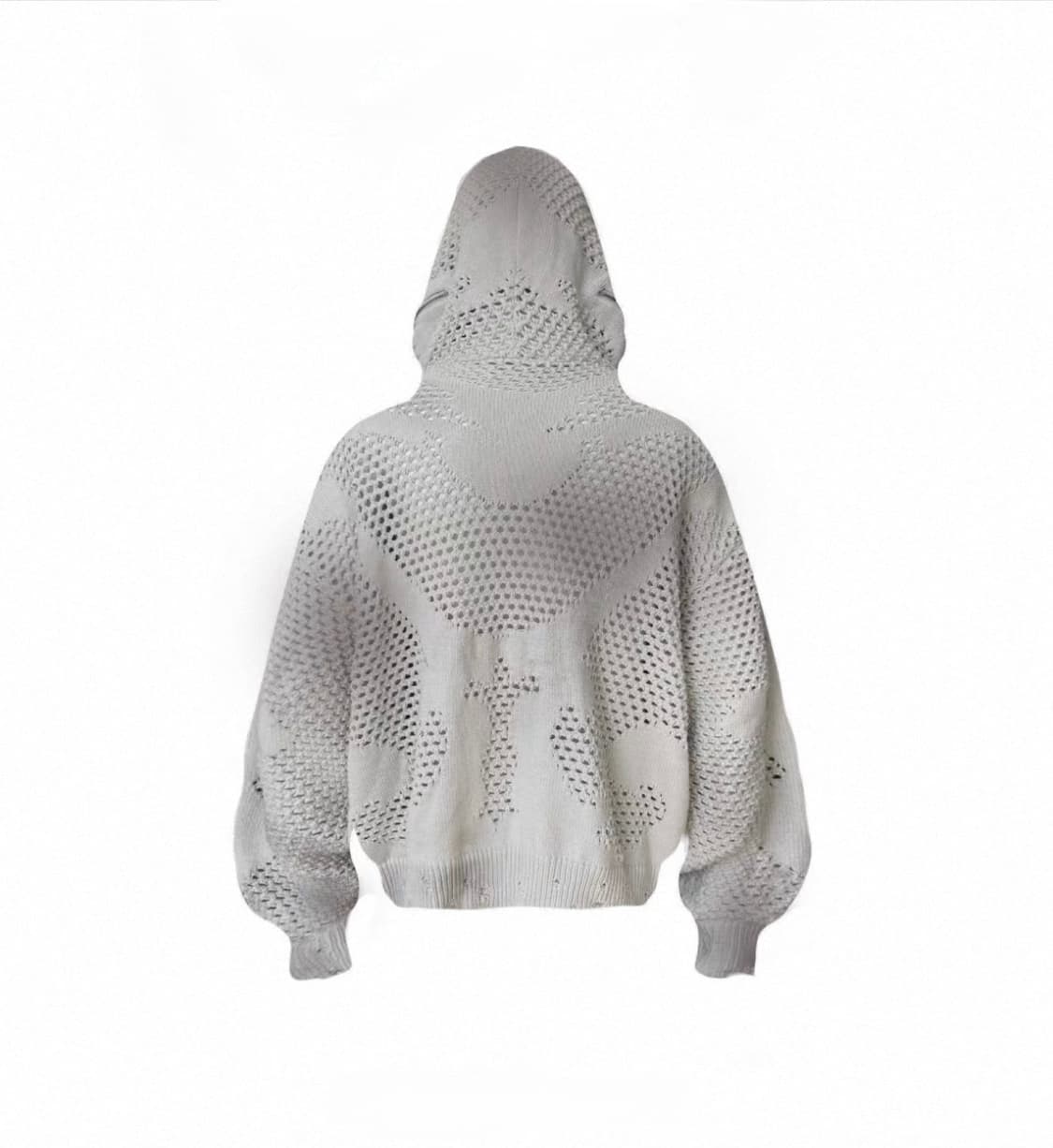 펀칭 니트 후드집업 상품이미지9