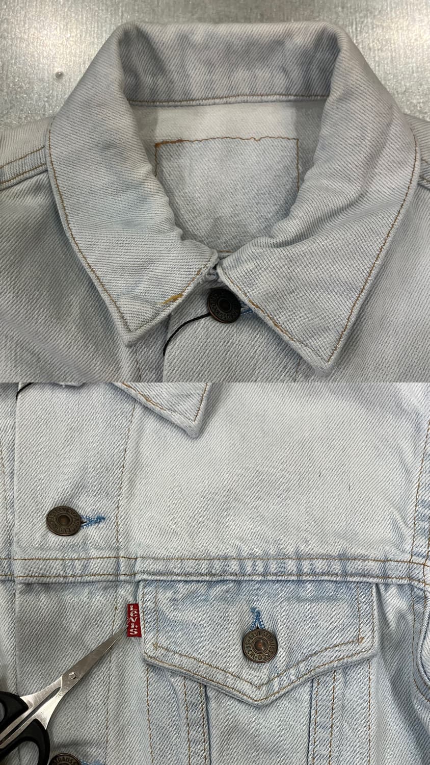 (L) 90~00s Canada Levi's 리바이스 트러커 데님 자켓 상품이미지9