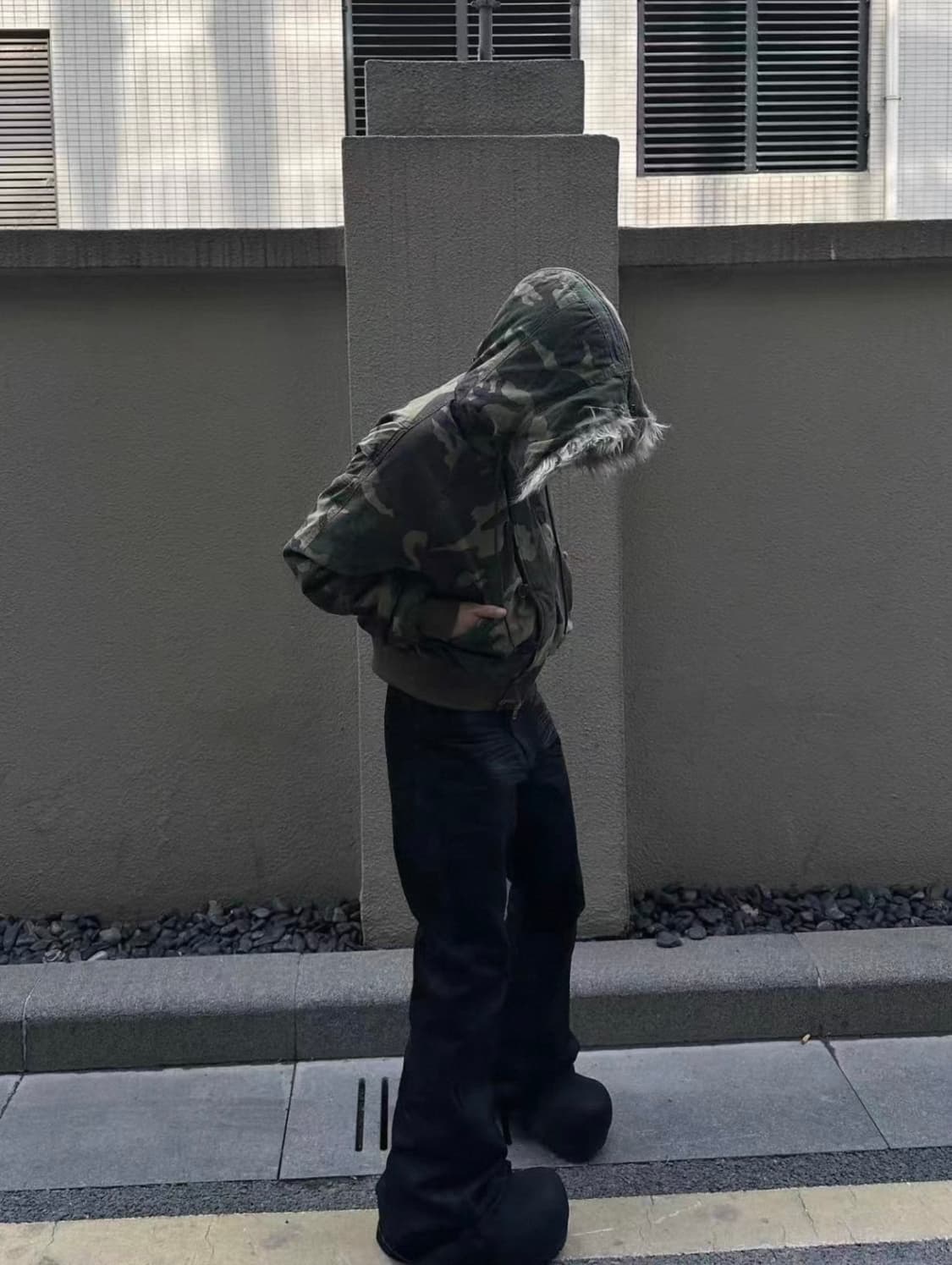 릭오웬스 맛 왁스드 플레어진 상품이미지2