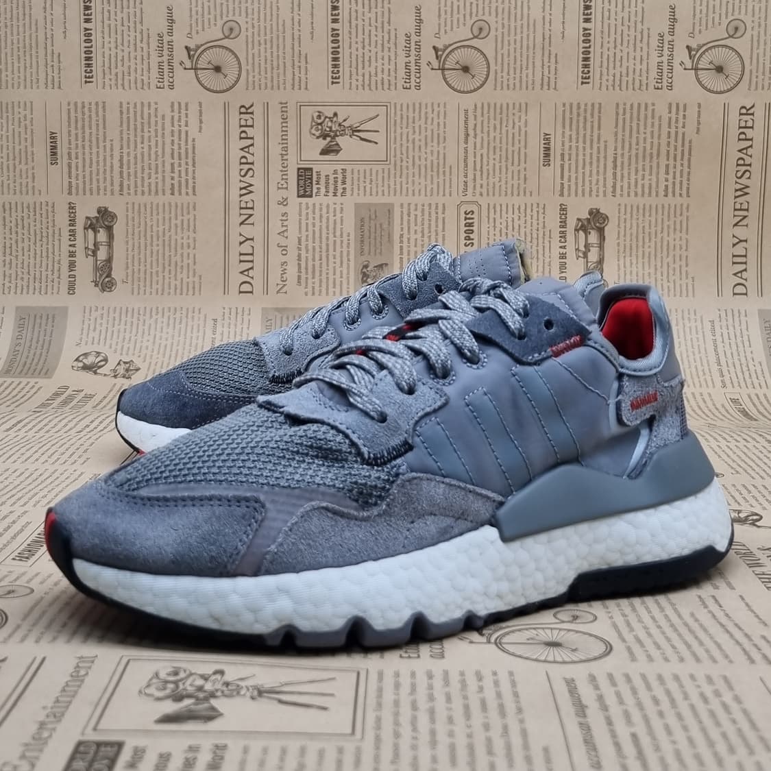 아디다스 나이트 조거 그레이 여성운동화235  상품이미지1