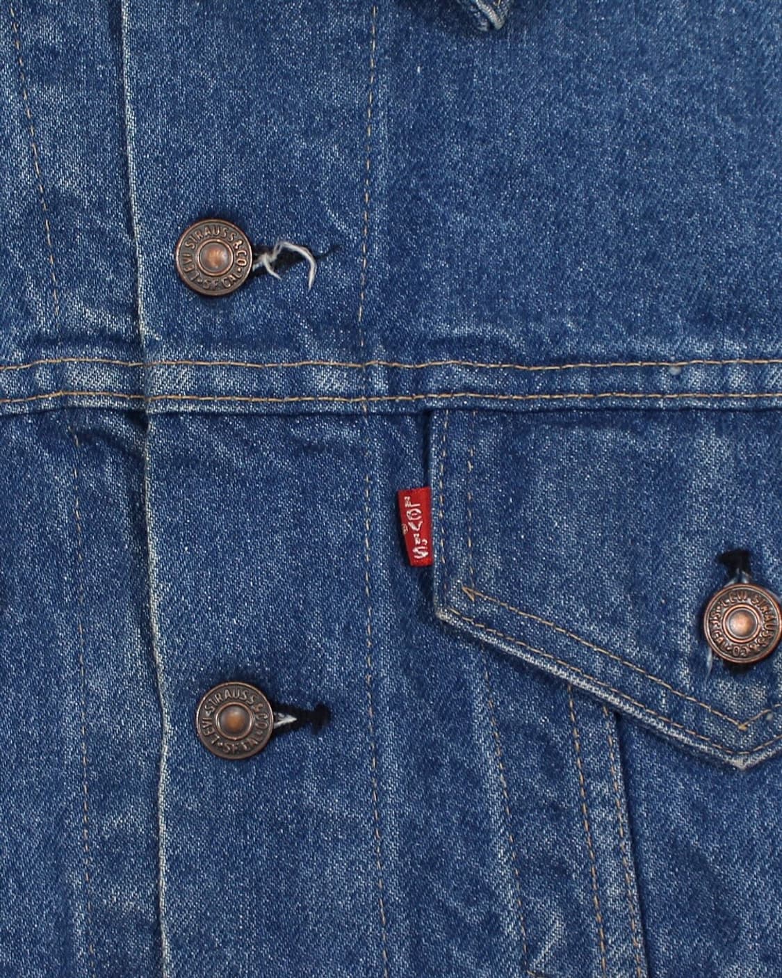 1970s USA 리바이스 70505-0213 데님 자켓 빈티지 미국제 상품이미지6