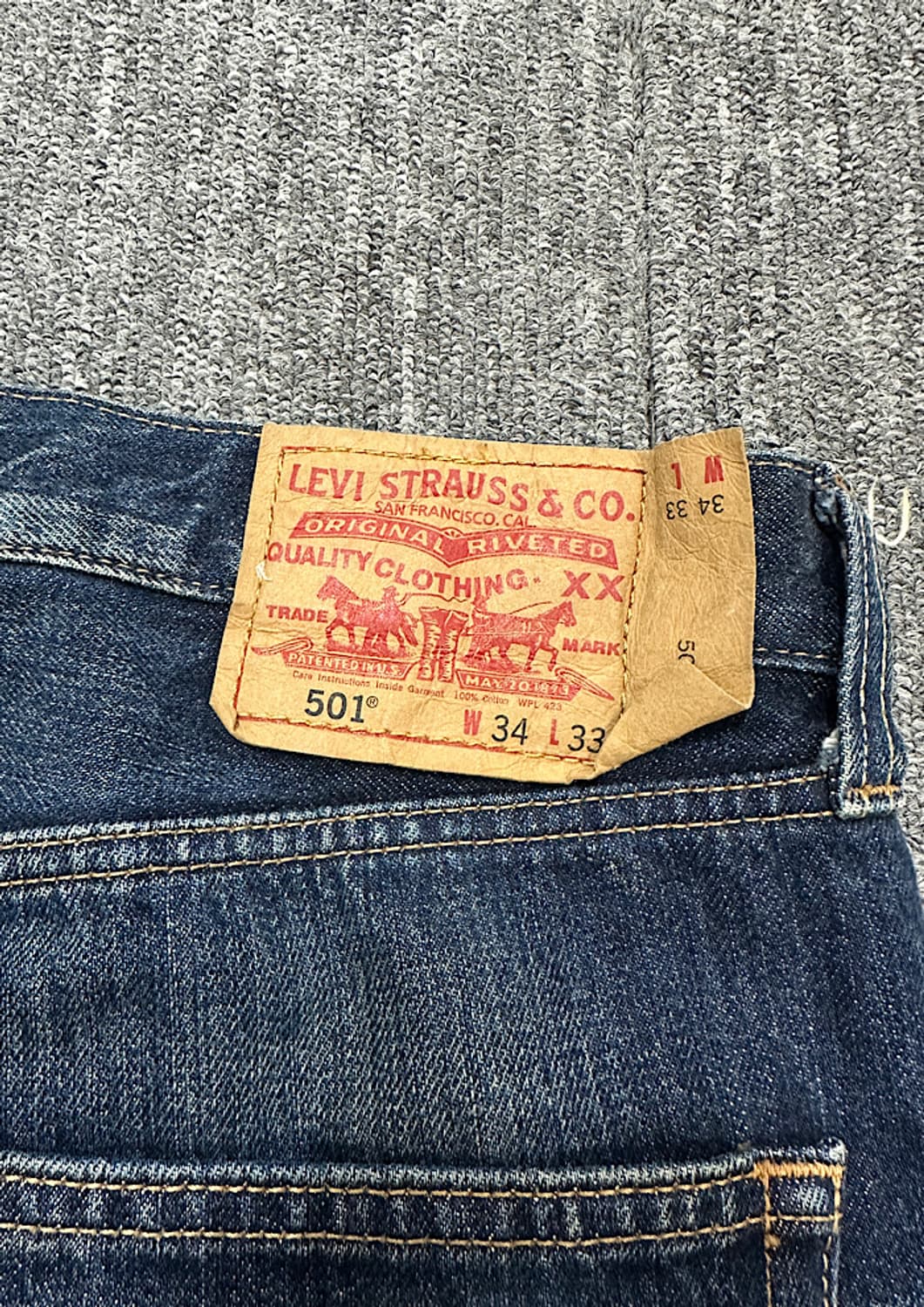 리바이스 501  34인치  상품이미지4
