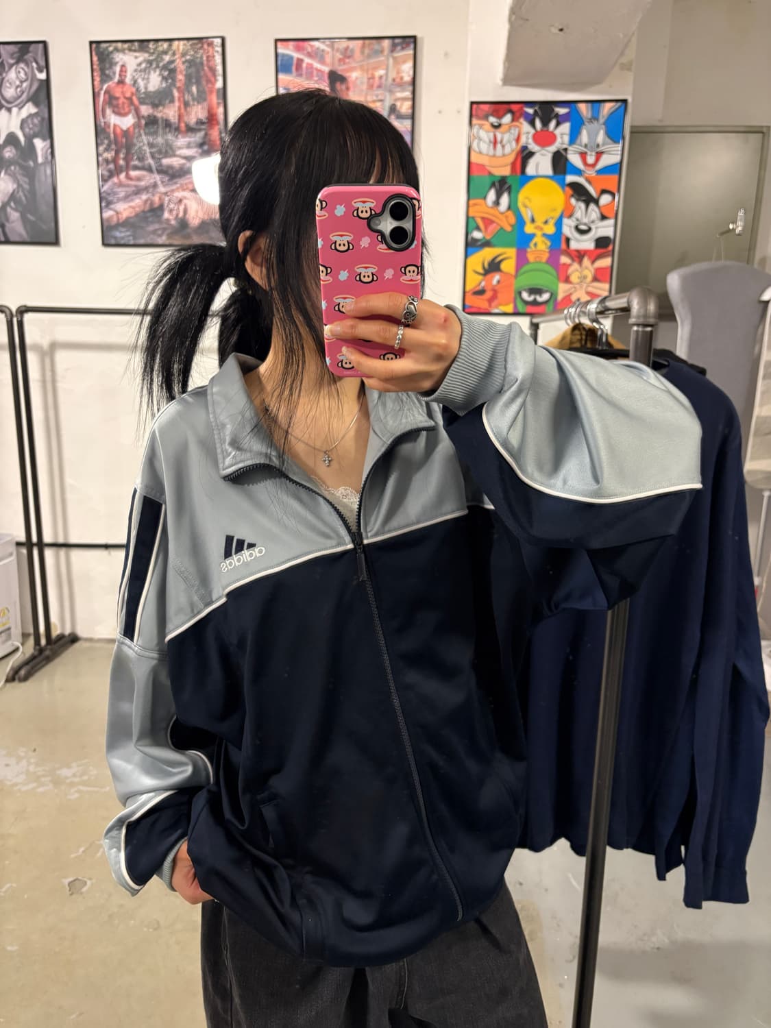 아디다스 올드스쿨 빅로고 져지 상품이미지3