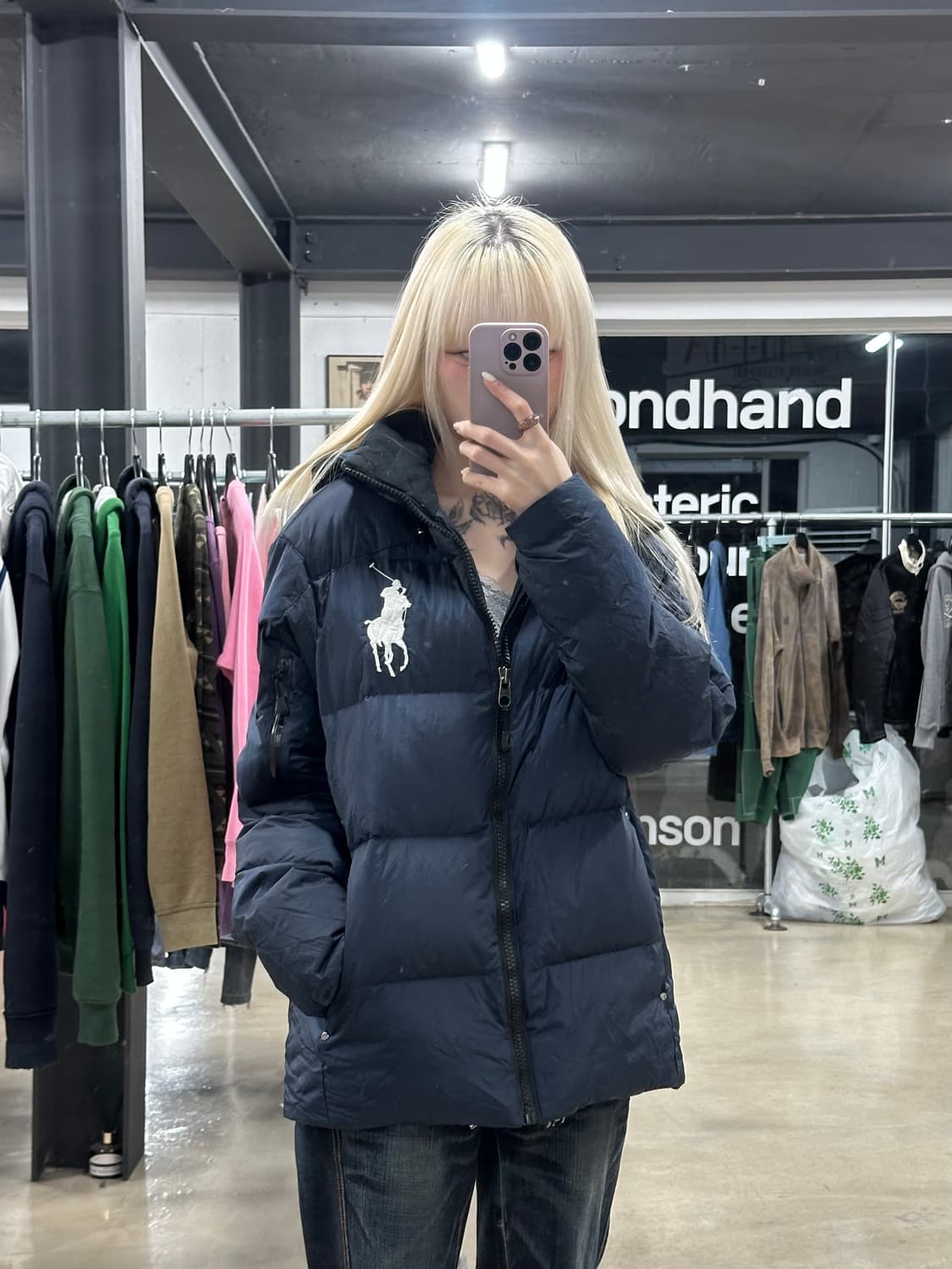 폴로 랄프로렌 빅포니 패딩 상품이미지1