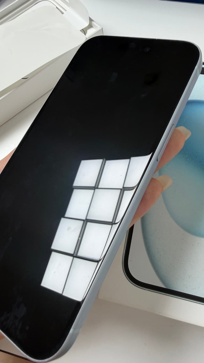 애케플 11월까지) 아이폰15 256gb 블루 상품이미지7