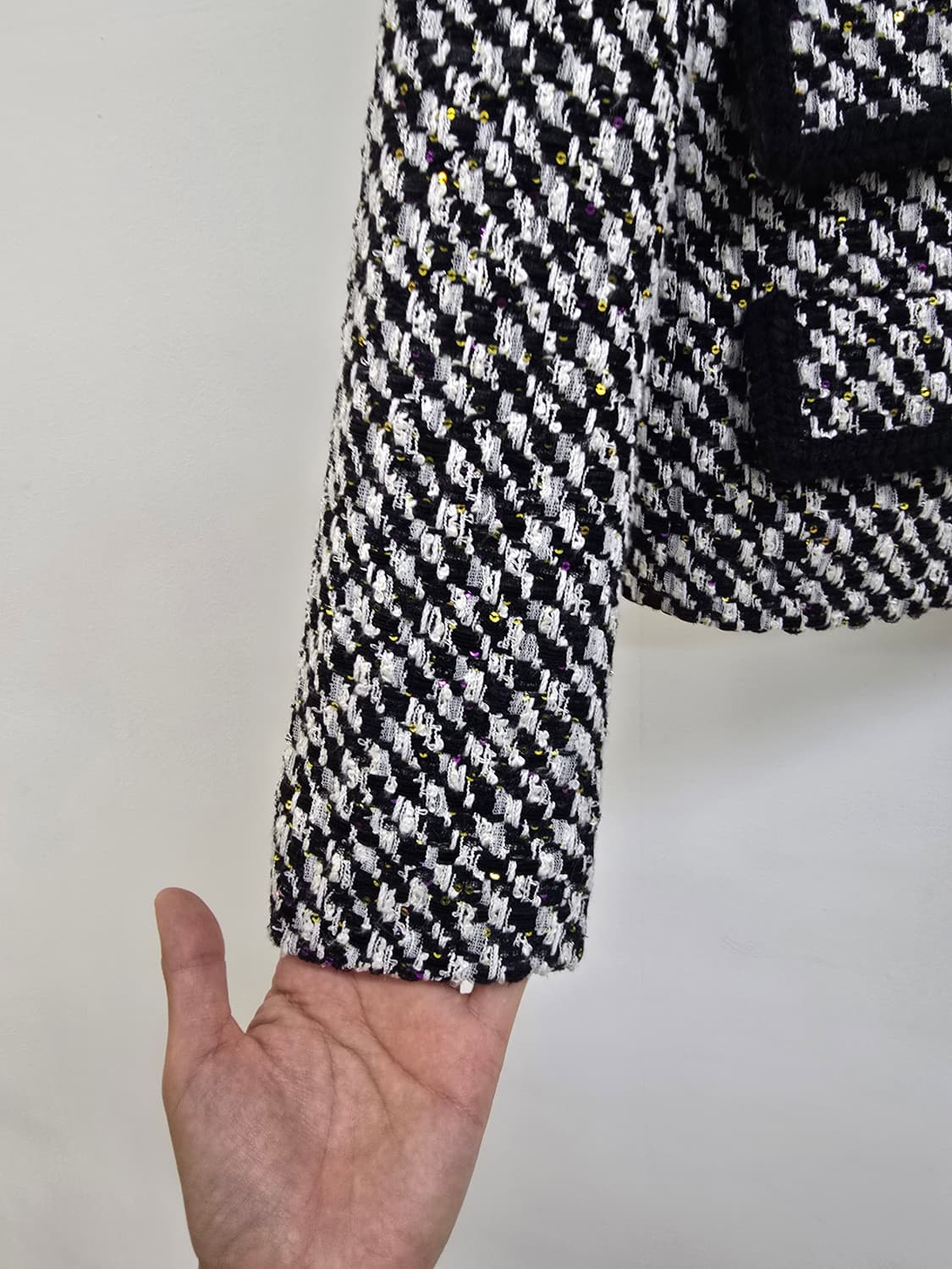 지암바티스타 발리 단정 트위드 봄 자켓 상품이미지4