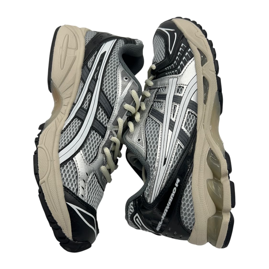 275 아식스 젤 카야노14 블랙 글레이셔 그레이 상품이미지3