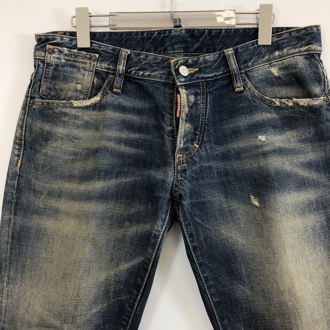 디스퀘어드2 루키 워싱포켓 스트레이트데님진 32-33  상품이미지2