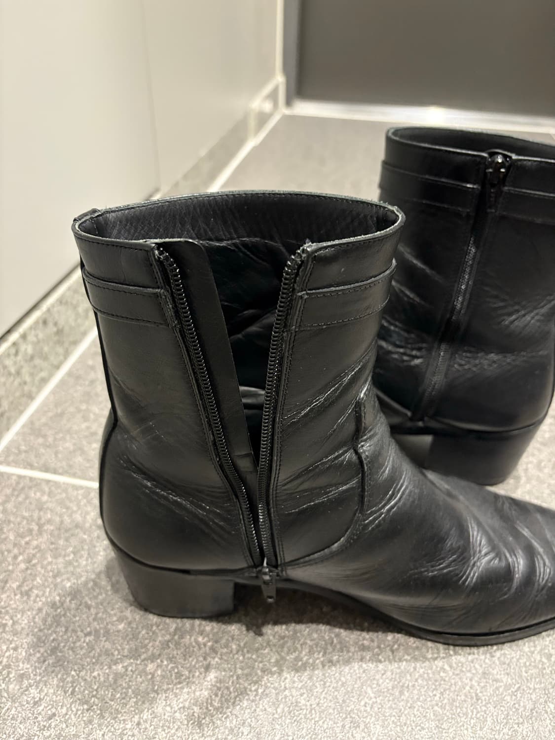 시스템 옴므 리얼레더 부츠 275-280 상품이미지5