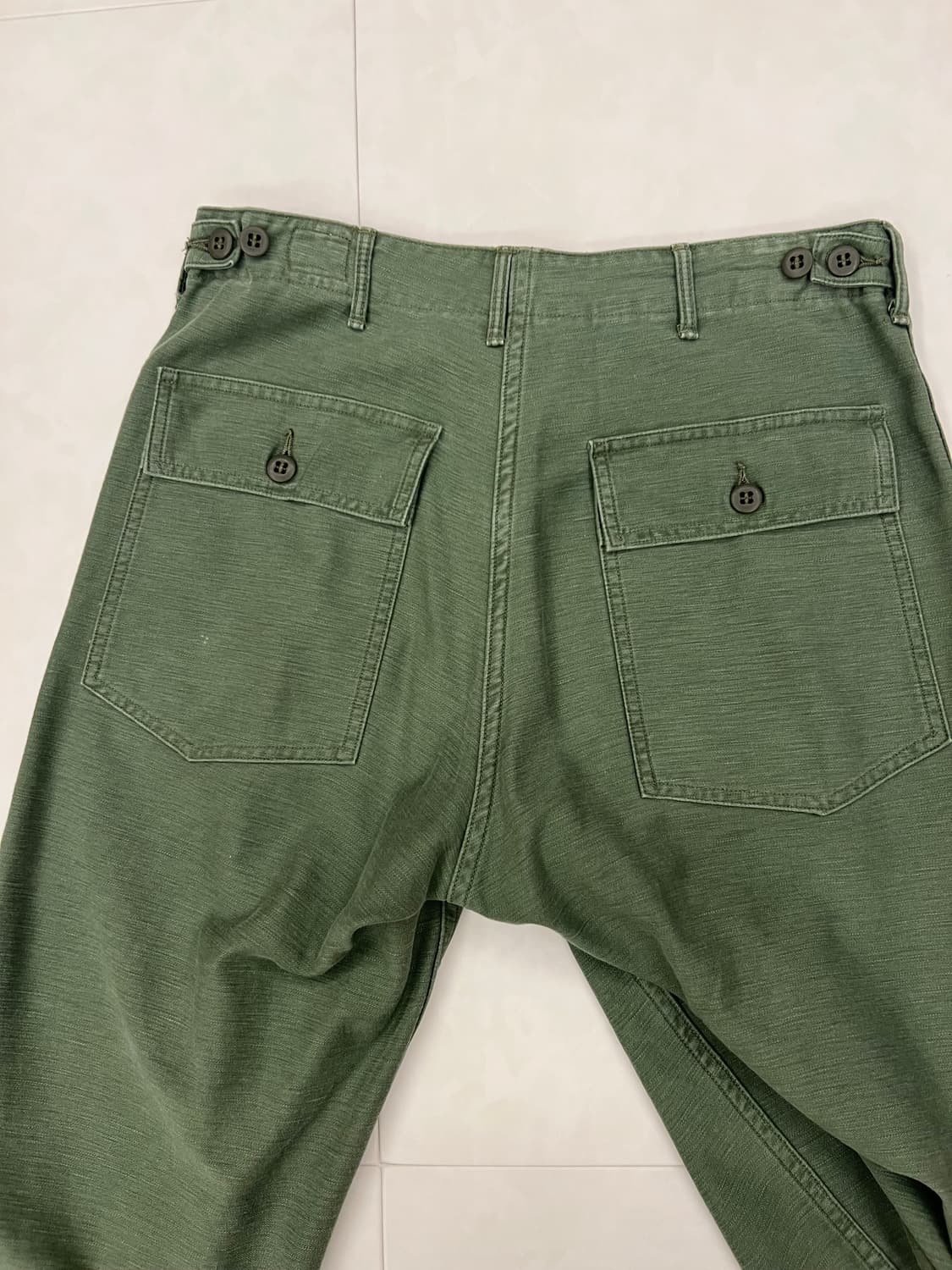 오어슬로우 레귤러핏 퍼티그팬츠 유즈드워시 2사이즈 판매합니다 상품이미지5