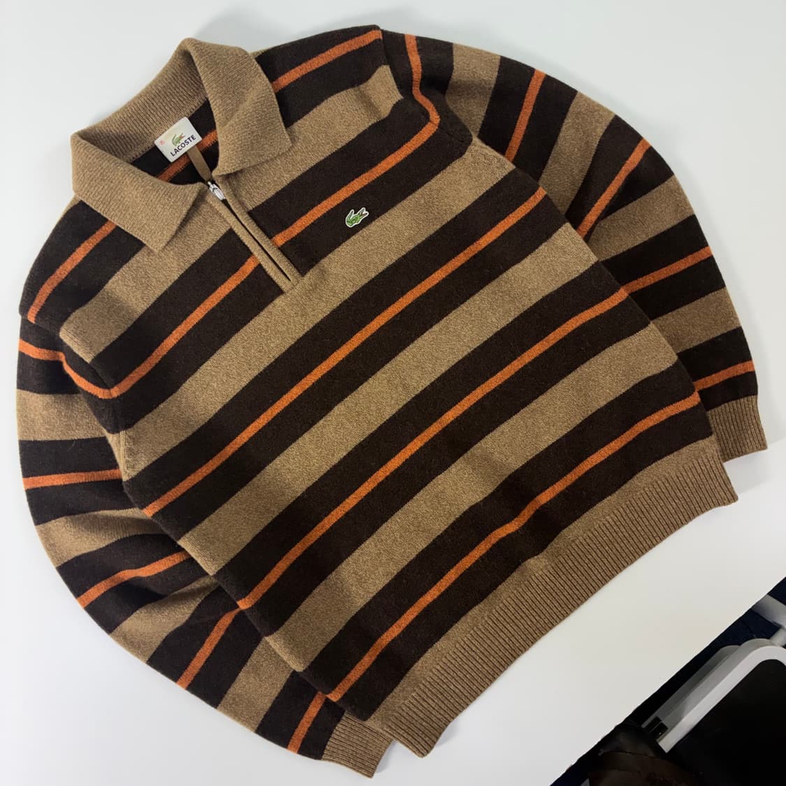 Lacoste 라코스테 그런지 스트라이프 울카라 니트 상품이미지2