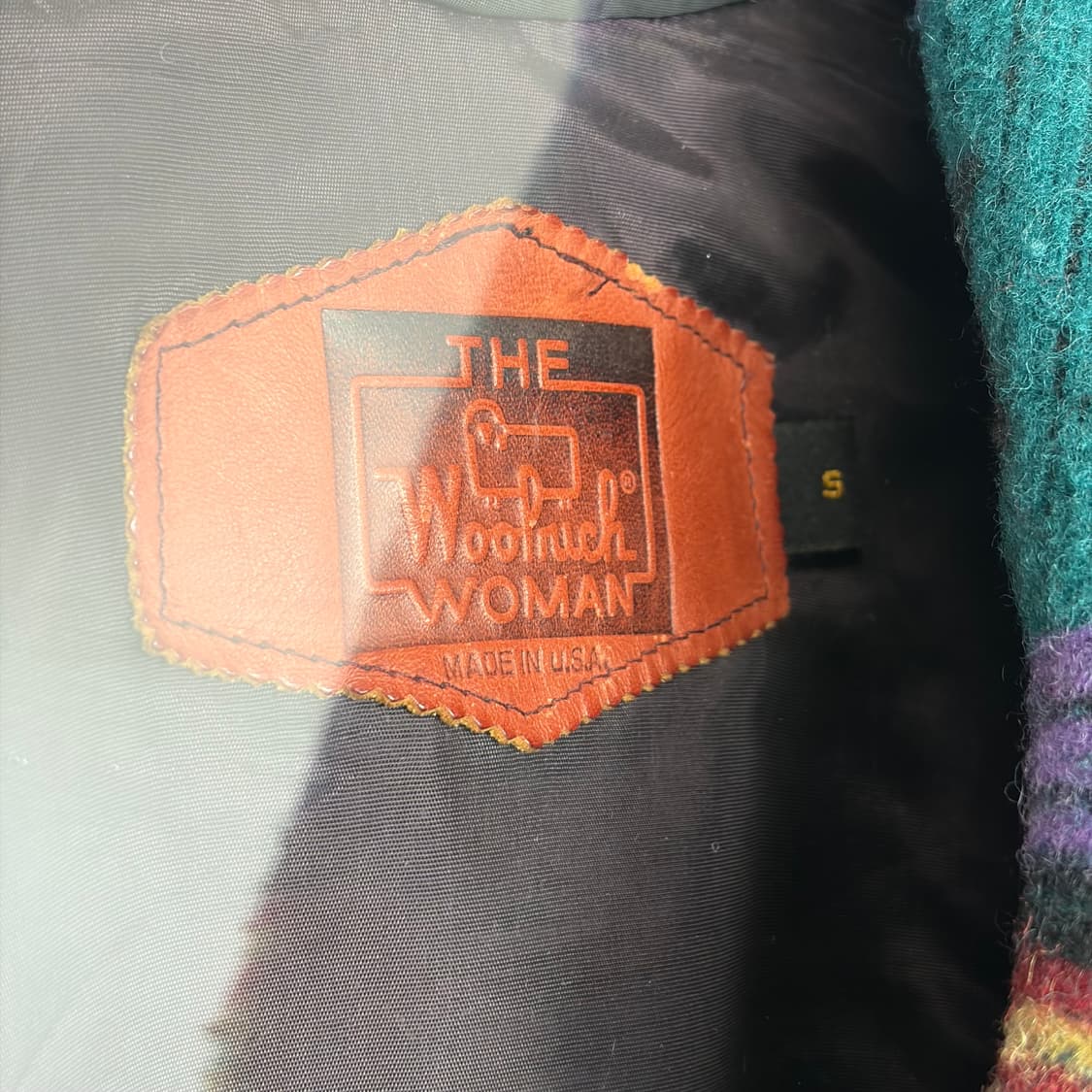 90s 울리치 나바호 노르딕 패턴 숄카라 울 자켓 상품이미지3