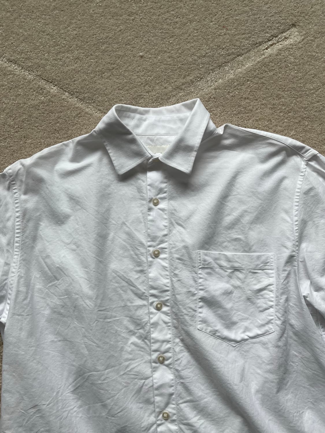 테스토리아 클래식 화이트 셔츠 (100-103) 상품이미지6