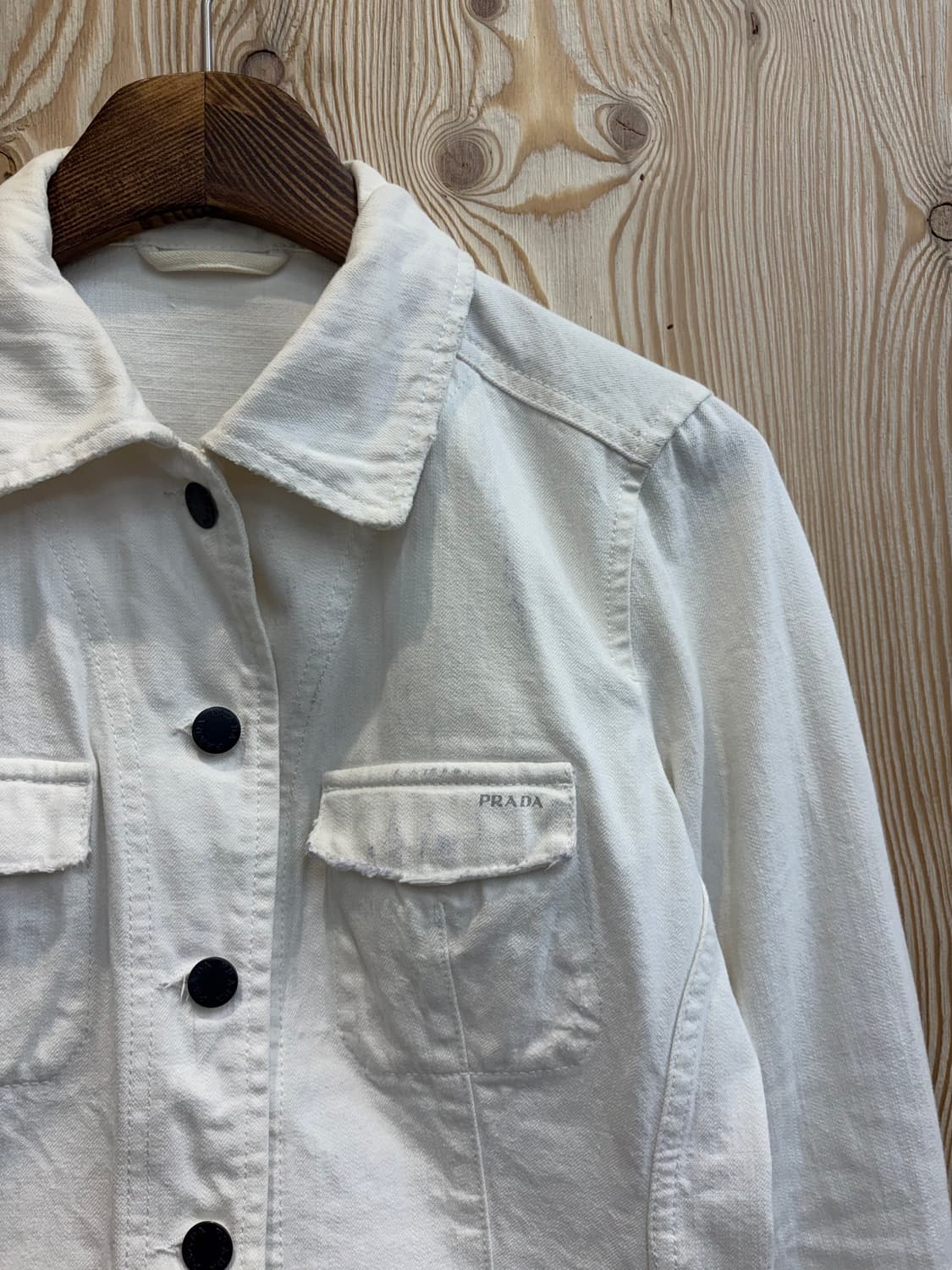 프라다 우먼스 트러커 자켓 상품이미지3