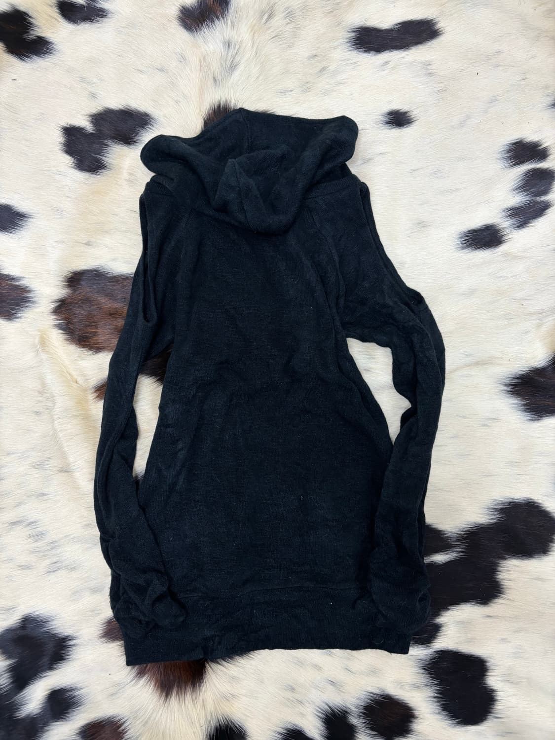 [PUMPKIN]2000s None-Shoulder Hoodie Slee 상품이미지9